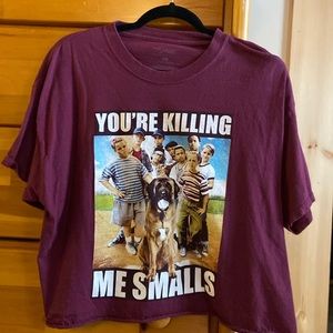 sandlot cropped tshirt